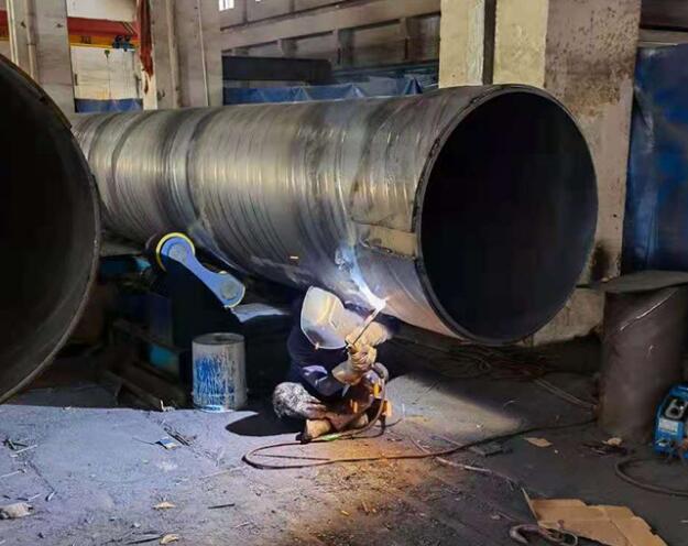 螺旋管怎么焊接？